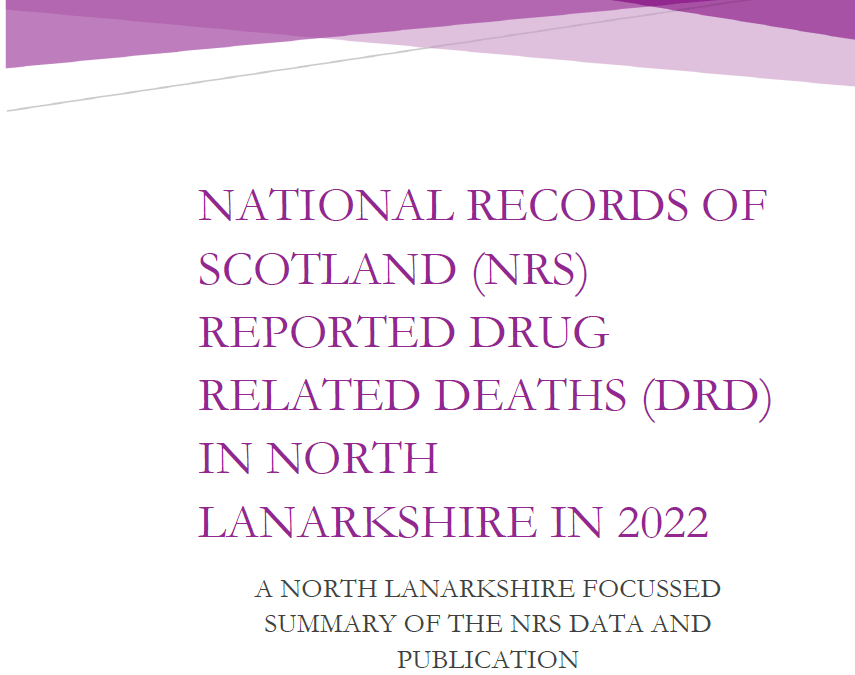 Drug Related Deaths in North Lanarkshire (2022)